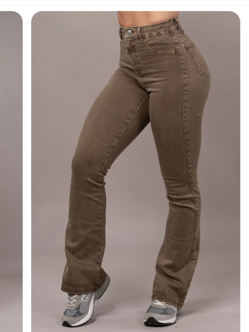 FITJEANS High-Rise Flare Jeans regular length